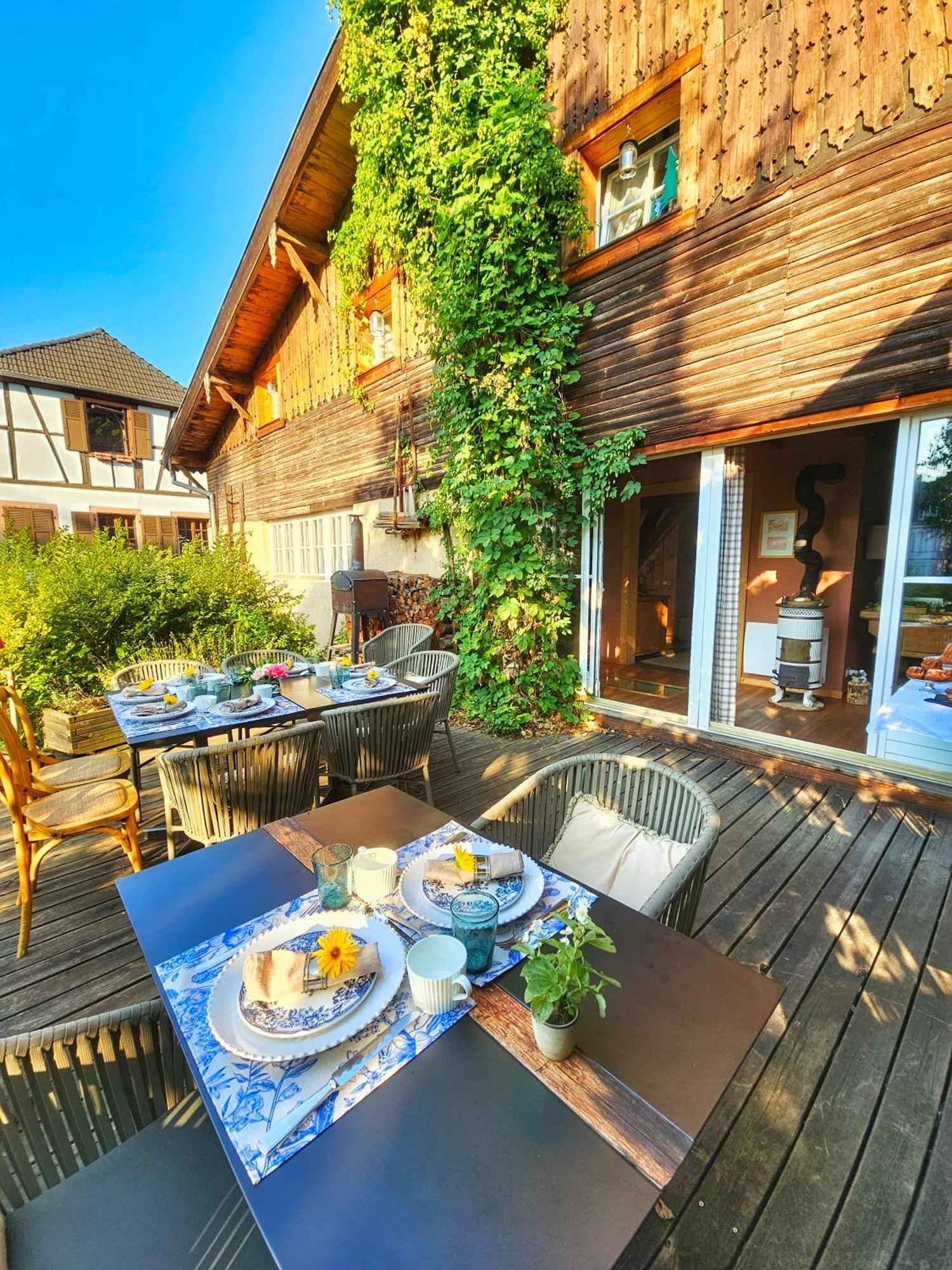 ريبوفيل La Grange Du Couvent B&B المظهر الخارجي الصورة